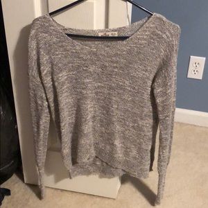 Hollister grey sweater
